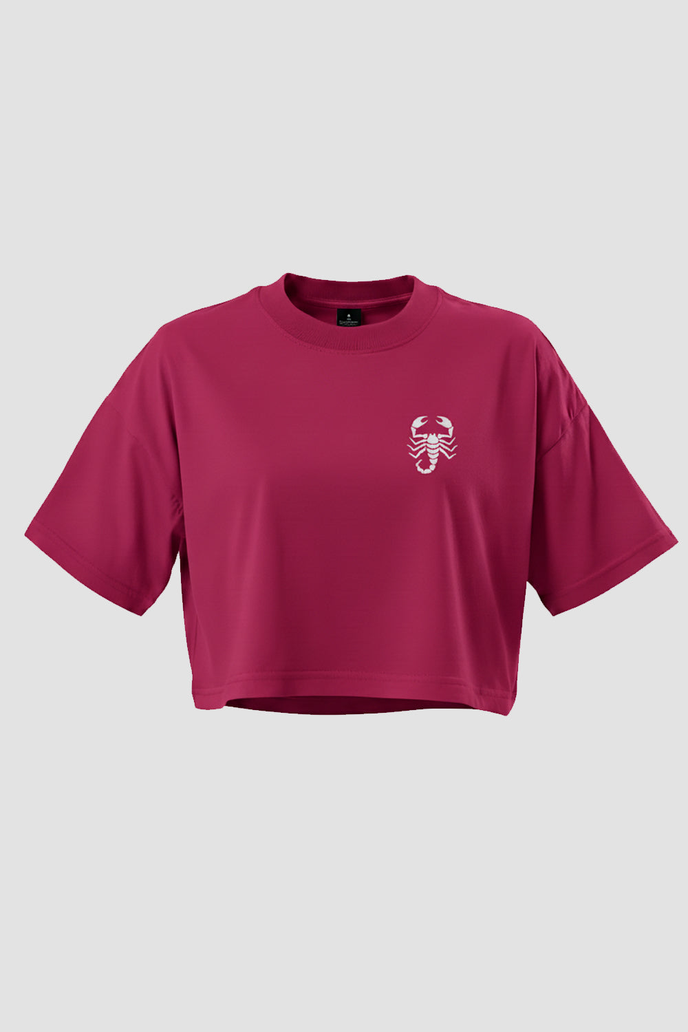 CAMISETA CROPPED ROSA