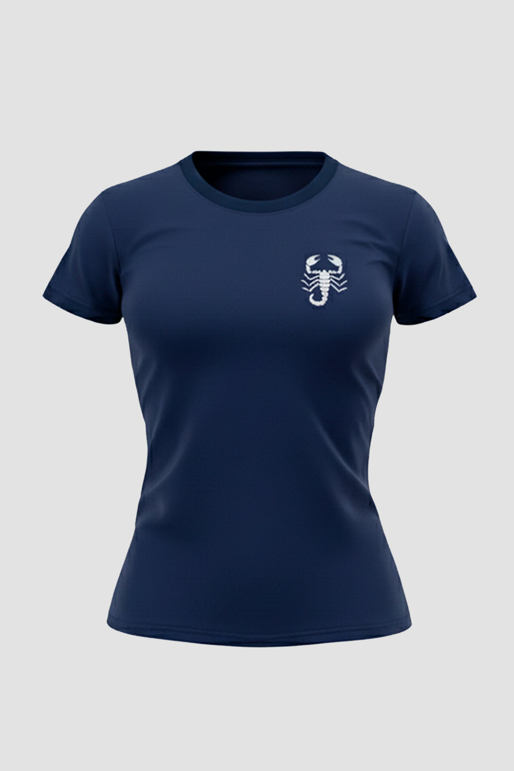 CAMISETA BABY LOOK AZUL