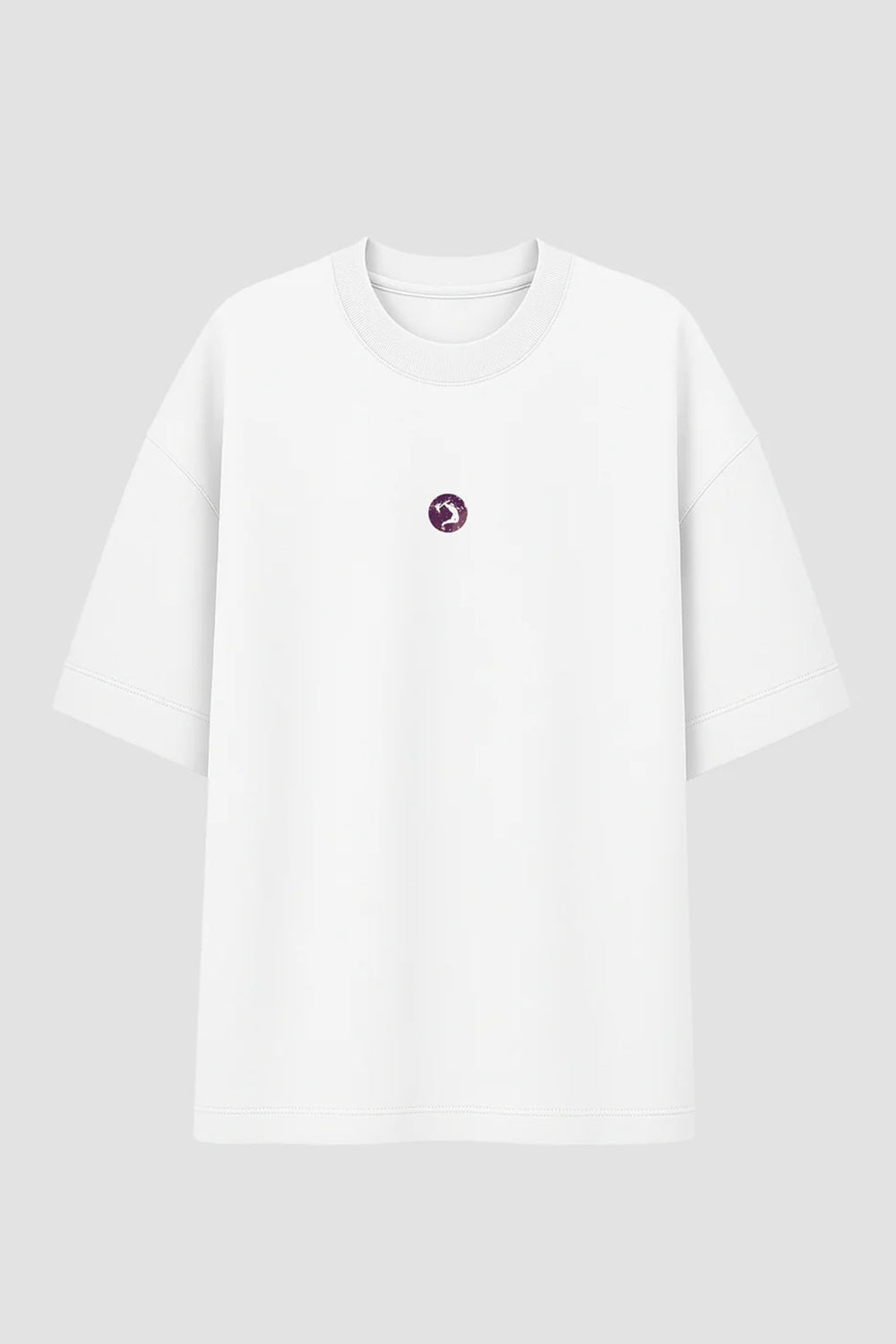 CAMISETA OVERSIZED ARIEL BRANCA