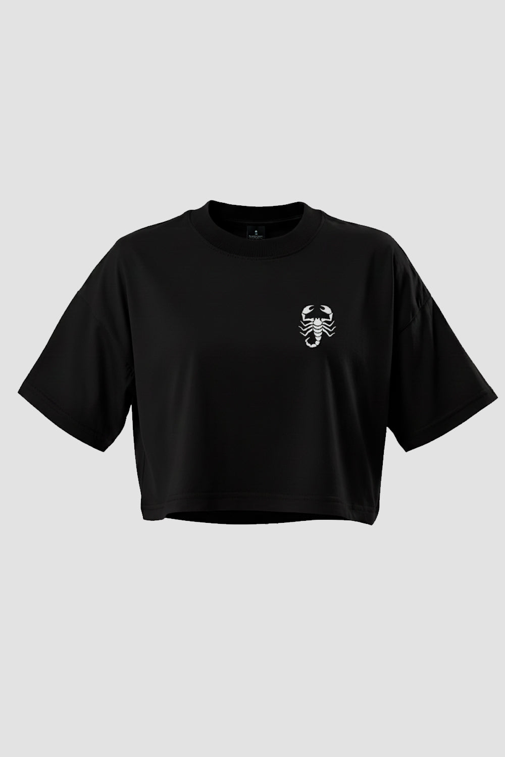 CAMISETA CROPPED PRETO